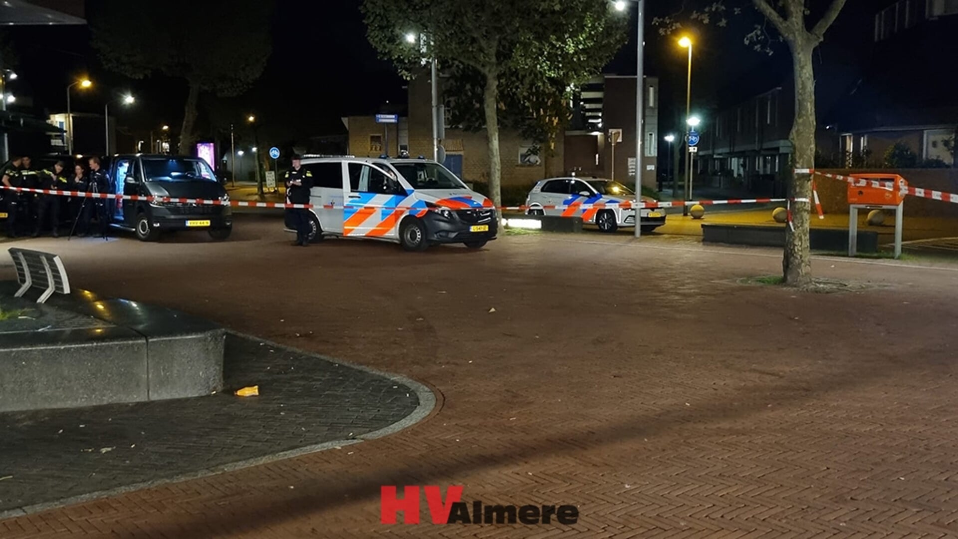 Zaterdagavond vond er een schietpartij plaats (Foto: HV Almere)