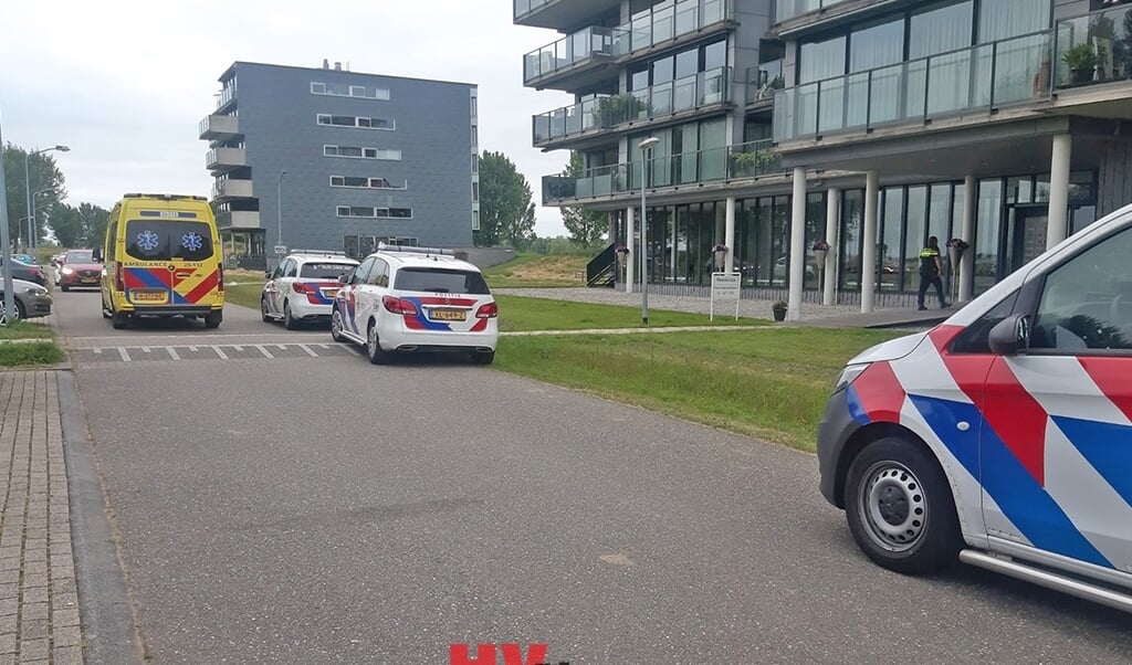 De appartementen langs de Noorderplassenweg (Foto: HV Almere)