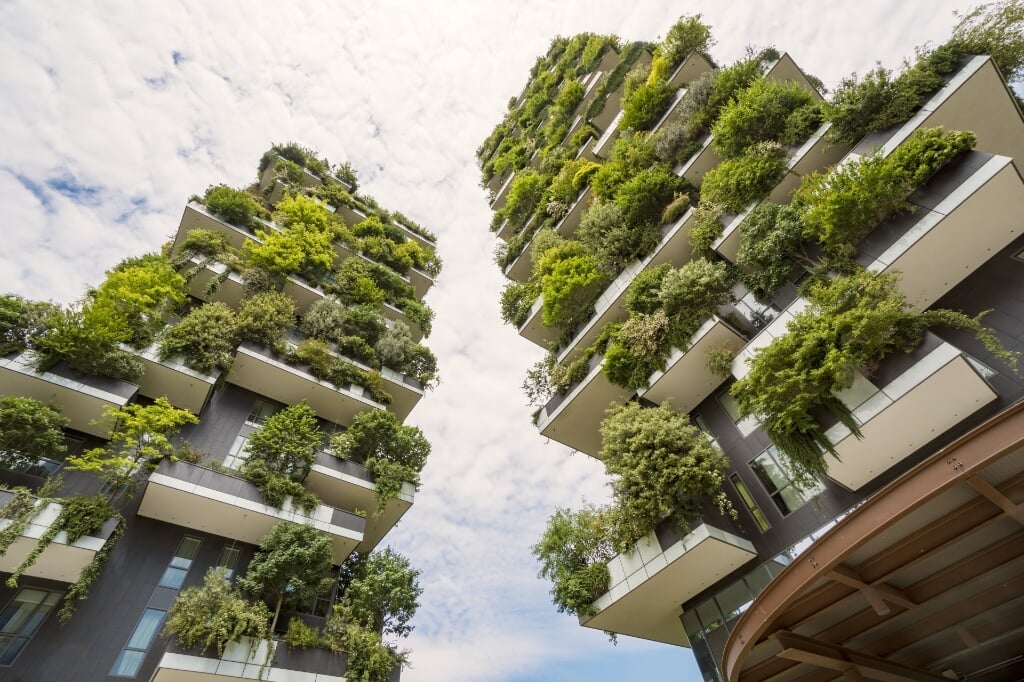 Een groene stad draagt bij aan het herstel van de biodiversiteit. (Foto: Adobe Stock)