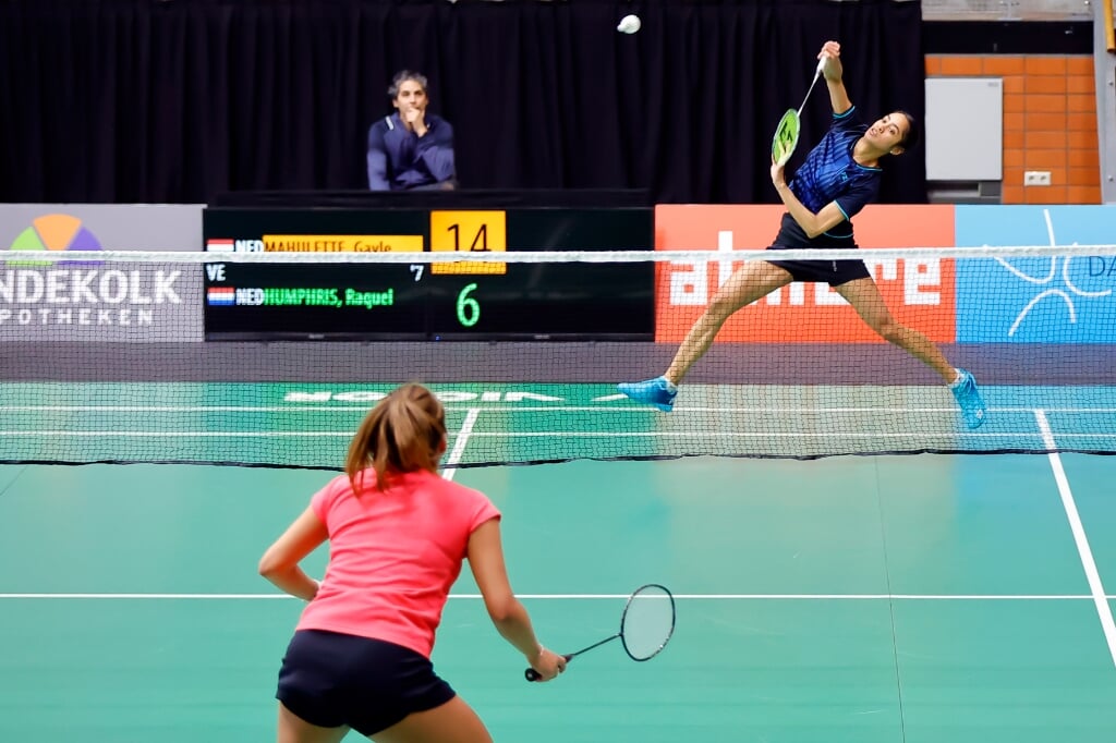 Het NK Badminton in Almere wordt in het eerste weekend van februari gehouden. (Archieffoto: Fred Rotgans)