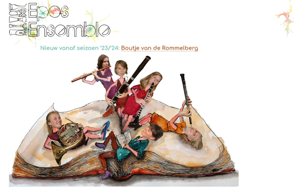 Het Cultuurfonds investeert 5000 euro in de muzikale kindervoortelling Boutje van de Rommelberg. (Beeld: www.eposensemble.nl)