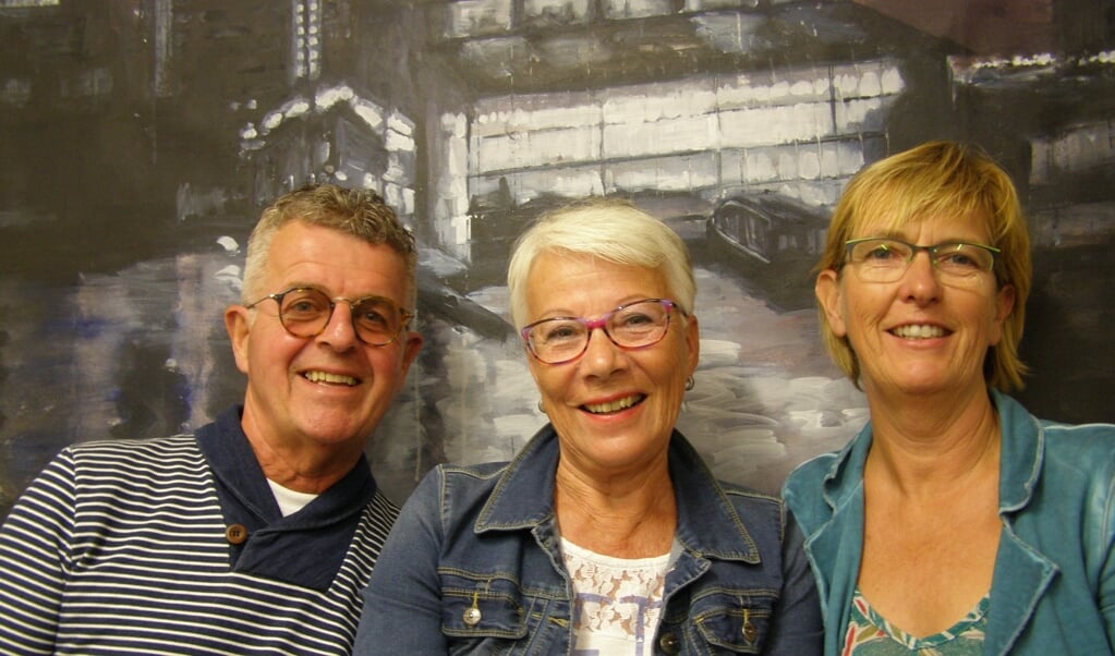Organisatie Atelierroute: Cees Hoogvliet, Wilma Schimmel en Marjan van Breugel