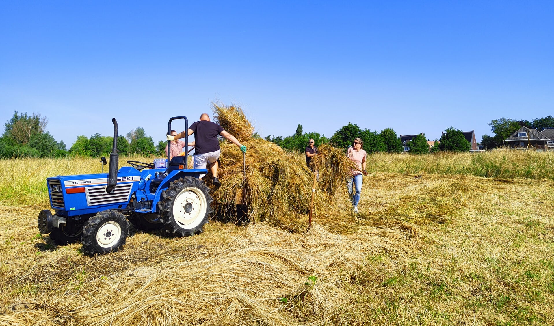 Stichting Natuurbeheer Waalbos aan de slag