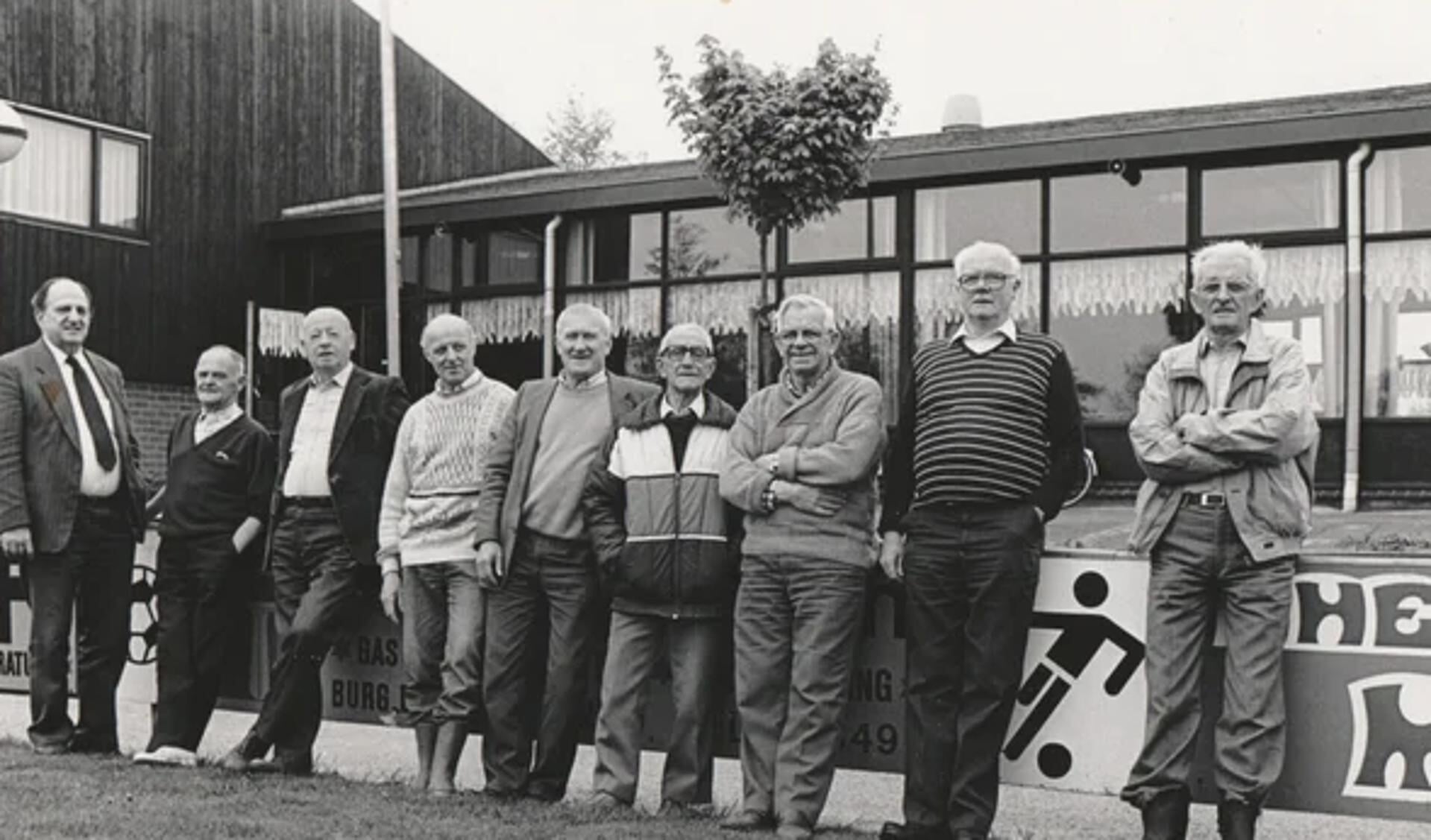 Onvoorwaardelijke clubliefde van de corveeploeg voor hun vv Zwijndrecht.