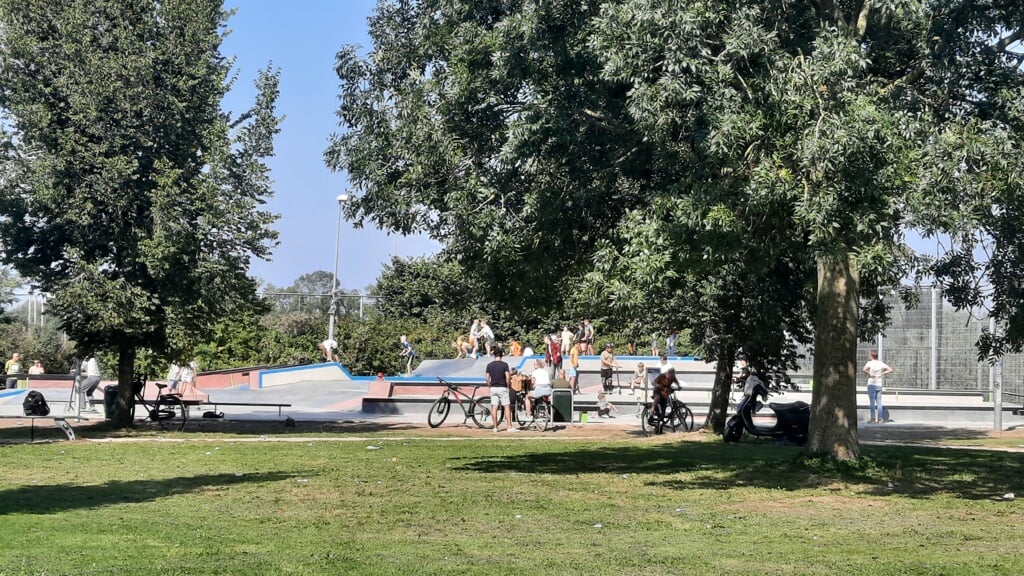 Jongeren maken veelvuldig gebruik van skatepark in het Baxpark (Ambachtse VVD)