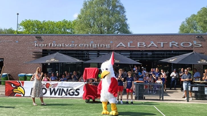 Albatros had afgelopen zaterdag het kraamfeest van mascotte Albie