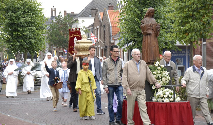 Dit jaar gaat de processie ter ere van Marie Adolphine niet door.