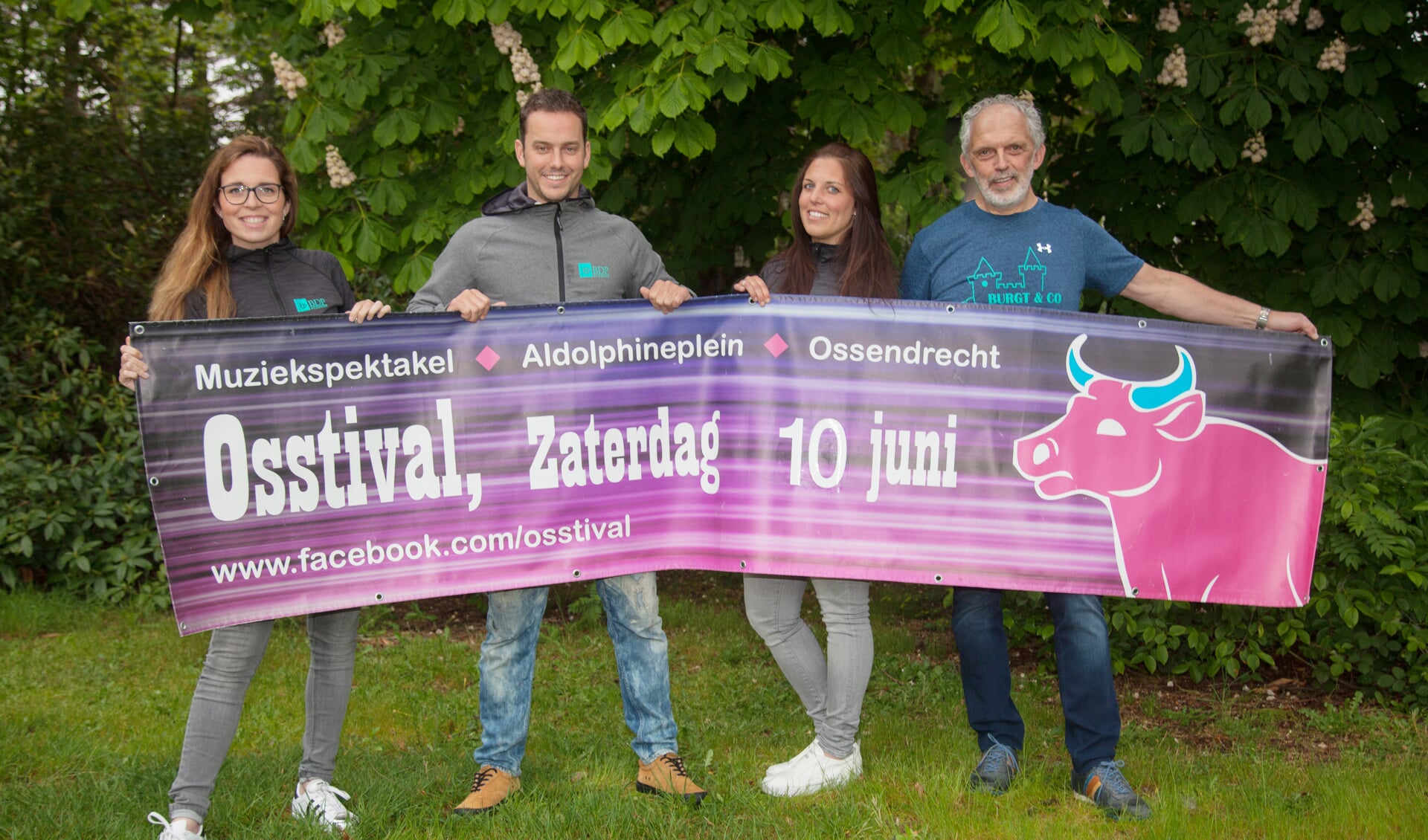 Ossendrecht danst met Osstival van Roparunteam Burgt & Co.