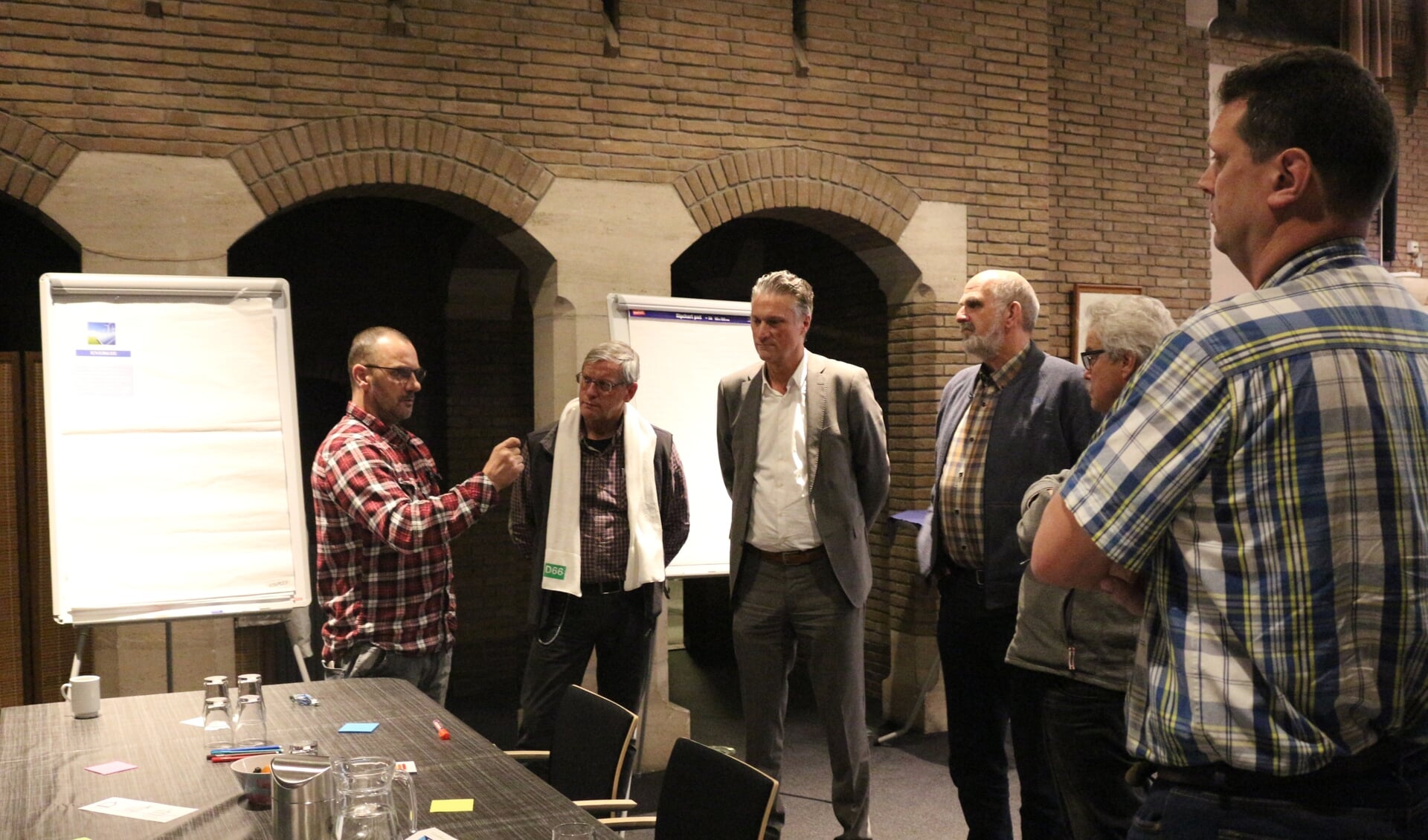 De brainstormsessie over het thema Energie Brabantse Wal.