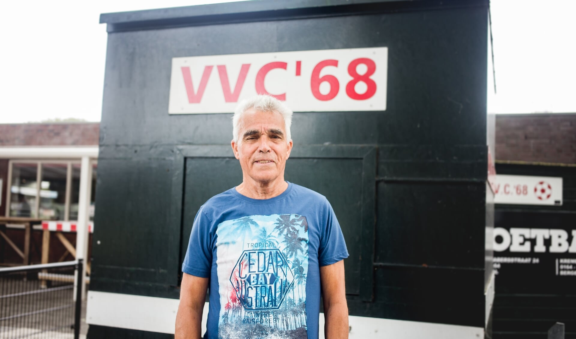 Jan Schetters is een van de VVC-iconen die na een actieve periode 'zijn' 50-jarige vereniging nog altijd trouw is. 