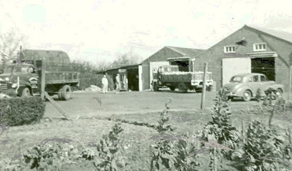 Bogers Transport & Logistics in de jaren '50 van de vorige eeuw.