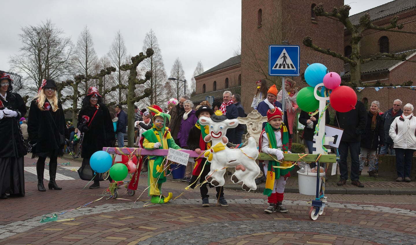 Ook in Huijbergen zullen kinderen van de plaatselijke basisschool weer flink uitpakken in hun optocht. 