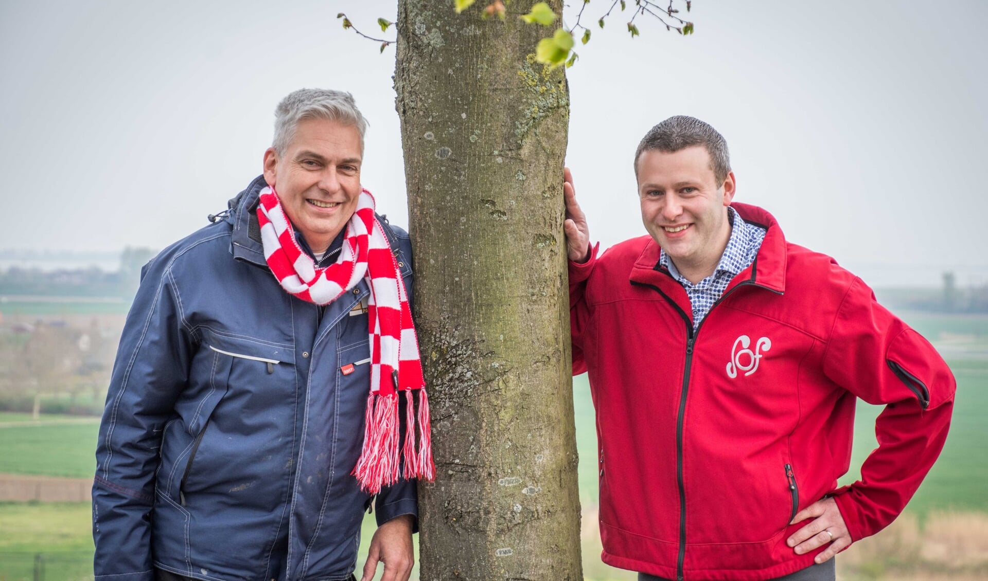 S.O.F.-voorzitters Mario Verkuijl en Rob Michielsen vinden het Brabantse Wal Festival een mooie traditie.