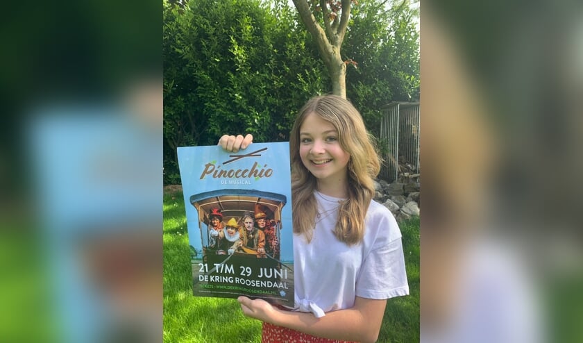 Saartje van Rijen musicaltalent uit Halsteren.