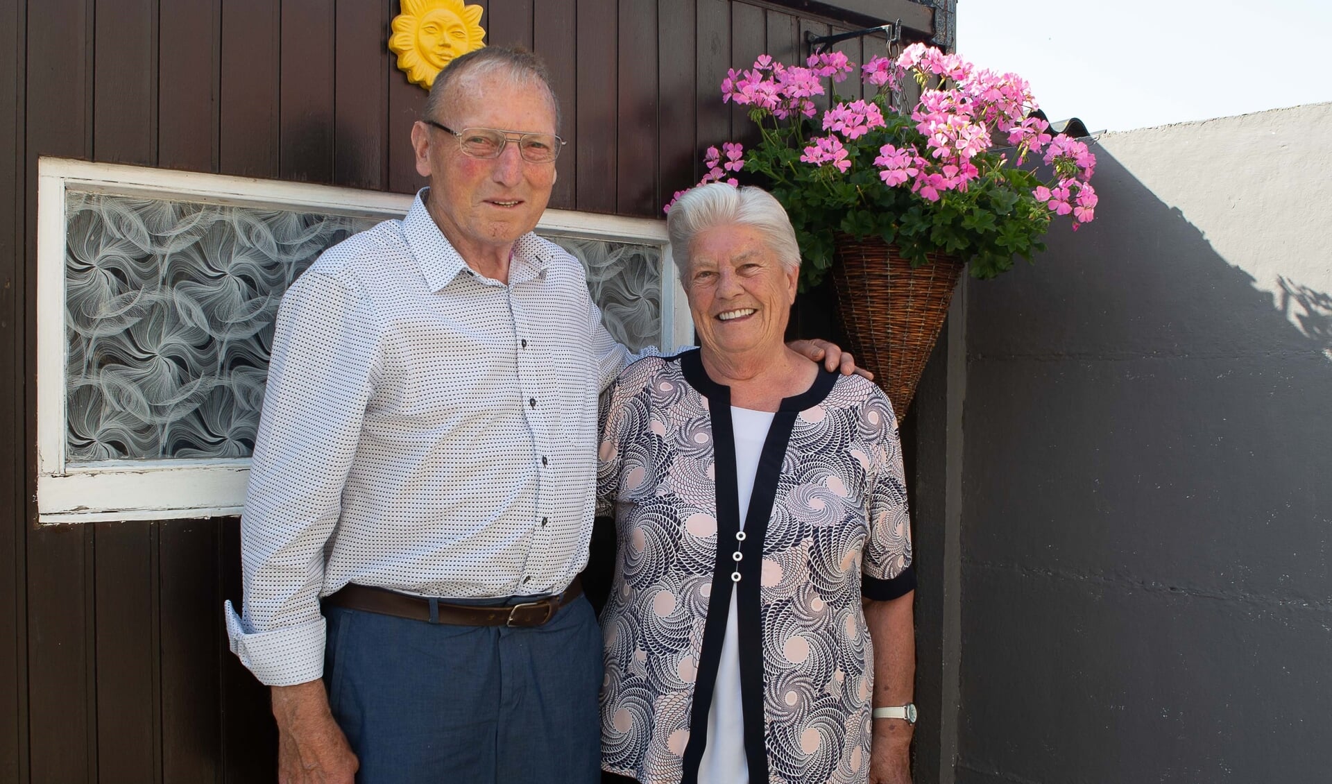 Jappe en To de Backer-Schuurbiers zijn na 60 jaar nog een gelukkig paar. 