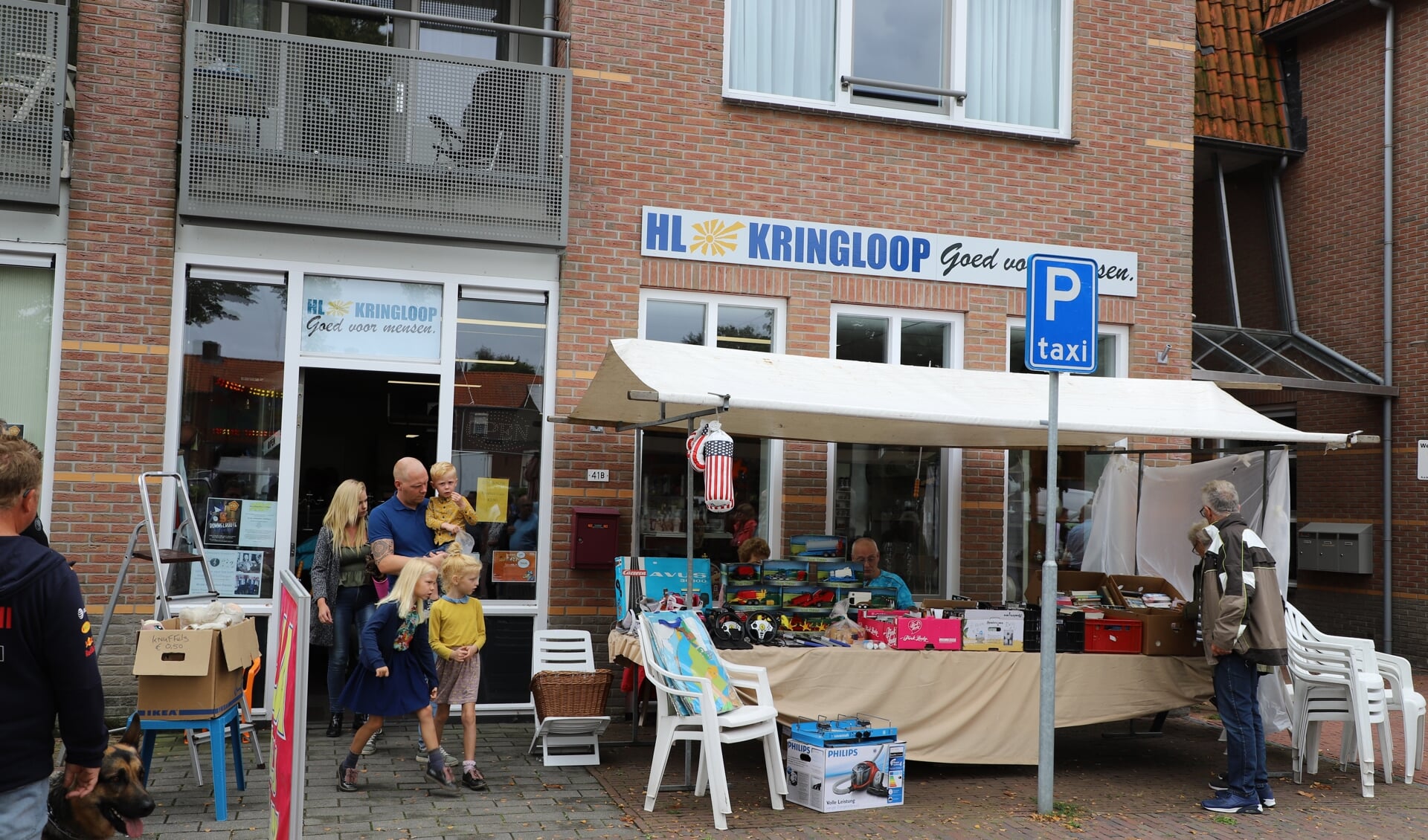 De Kringloopwinkel van Herwonnen Levenskracht in Woensdrecht.