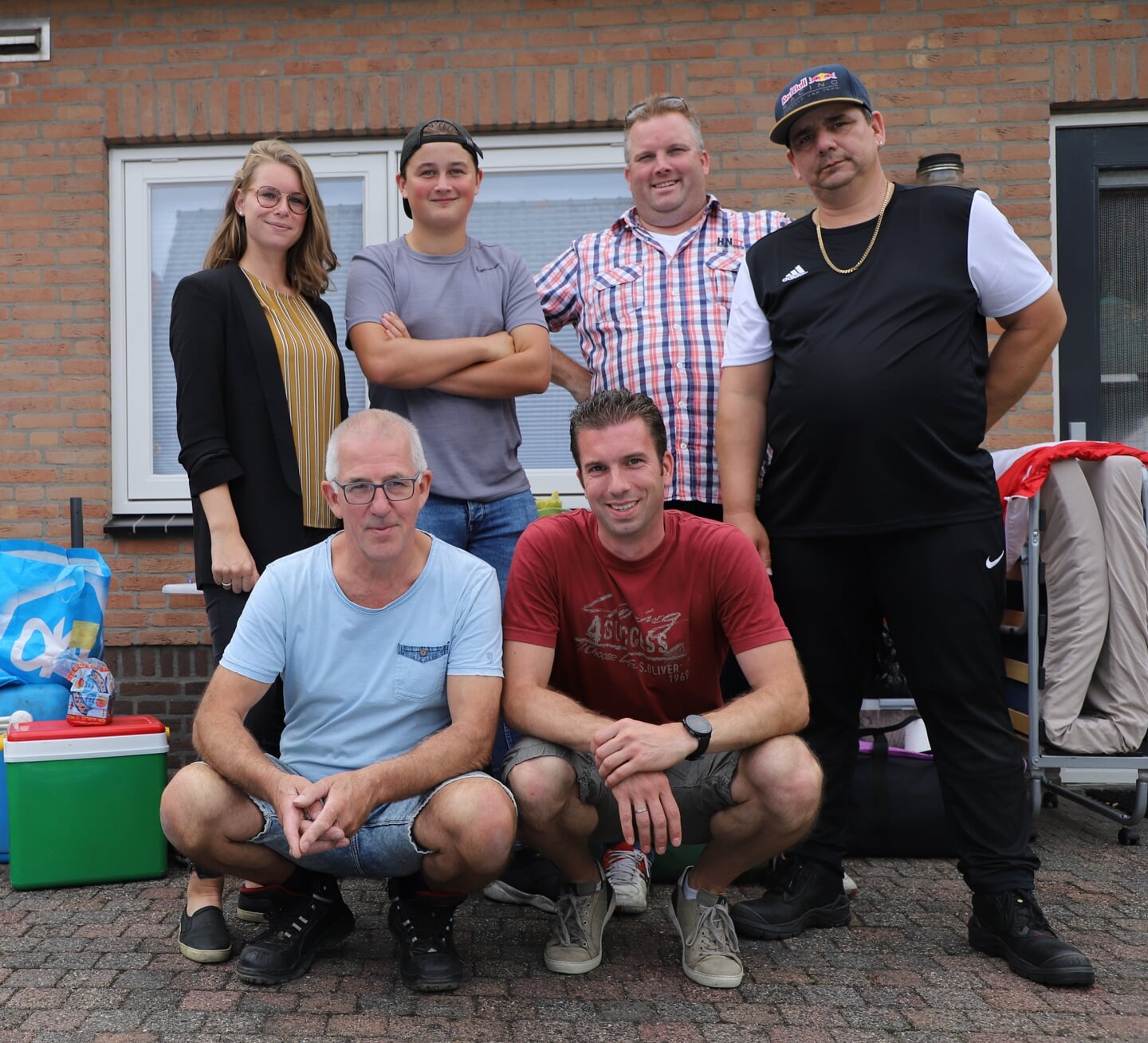 Organisatoren zomerkamp jongerenkamp vanuit Lepelstraat.
