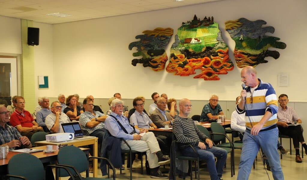 Er was afgelopen jaar veel belangstelling op de informatieavond over het zonneproject Wittenhorst, dat nu niet meer doorgaat. 