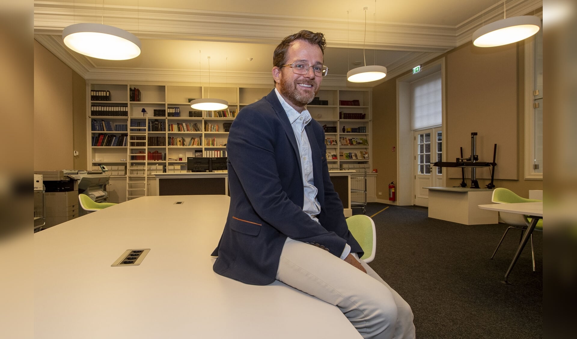 Marcel Korving uit Etten-Leur is sinds september de nieuwe directeur van het West-Brabants archief.