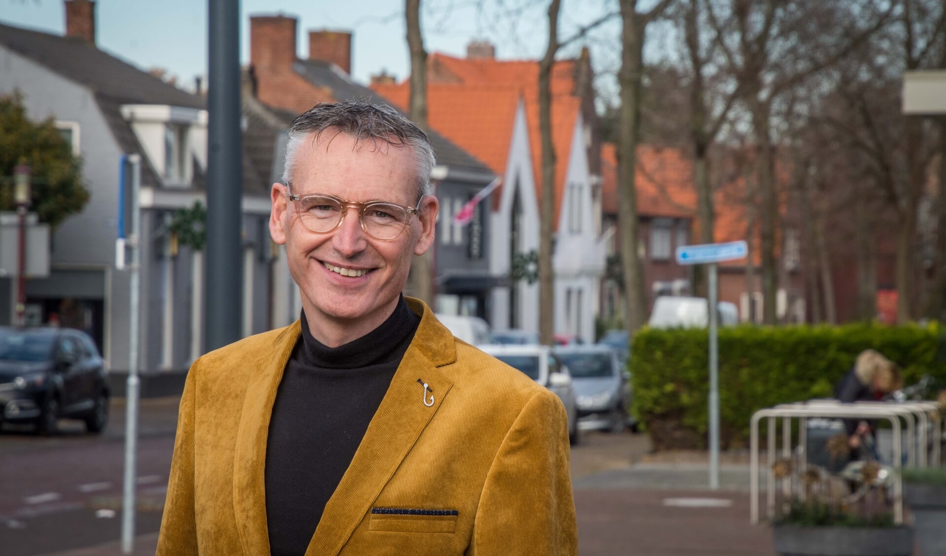 Voorzitter Gerrit Atres van Winkelhart Halsteren.