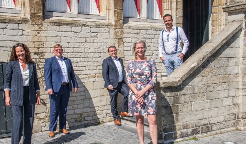 <p>Wethouders gemeente Bergen op Zoom.</p>