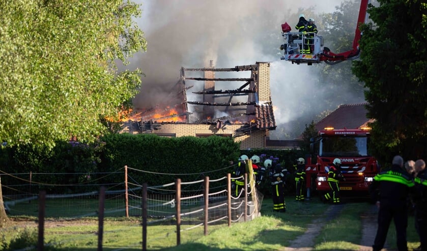 Grote brand Ossendrecht