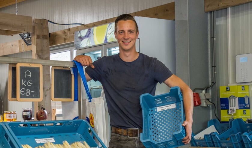 Voorzitter Ferry de Weert kijkt terug op een heel bijzonder aspergeseizoen.