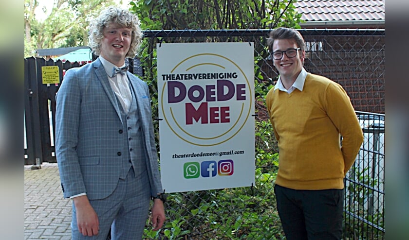 Links: Nick Werné (voorzitter) Rechts: Justin Tielenburg (secretaris)