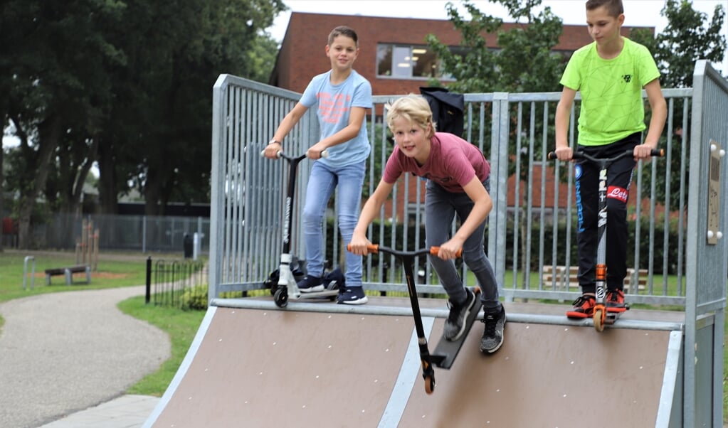 Op de skatebaan