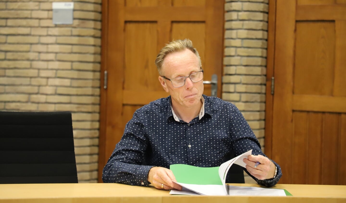 Wethouder Lars van der Beek