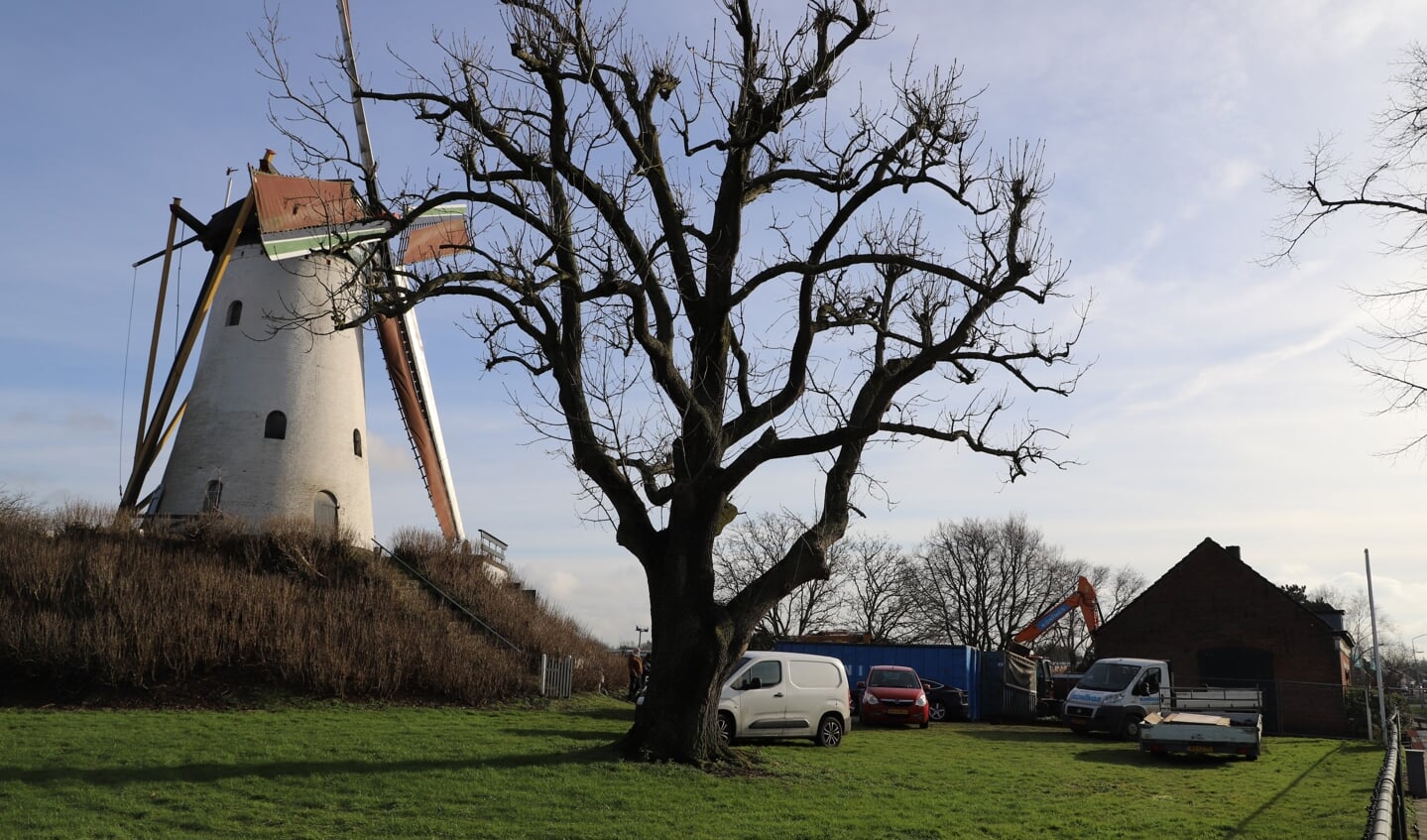 Sloop bijgebouwen Antoniusmolen