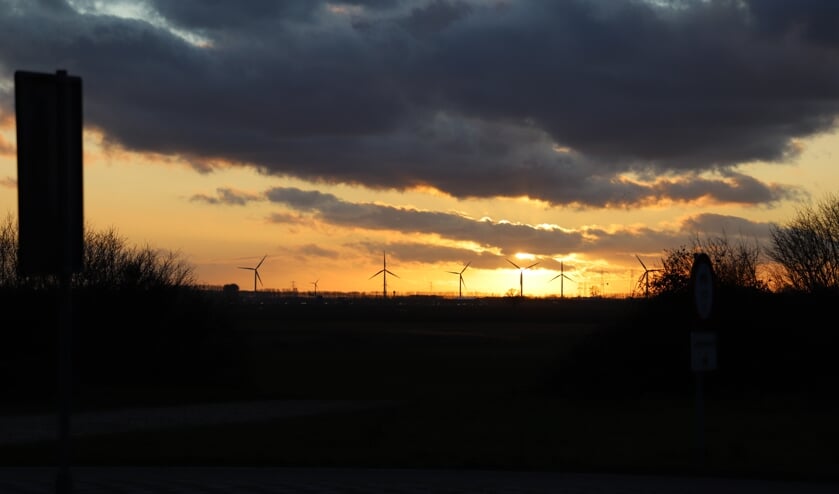 <p>Windmolens bij Woensdrecht</p>