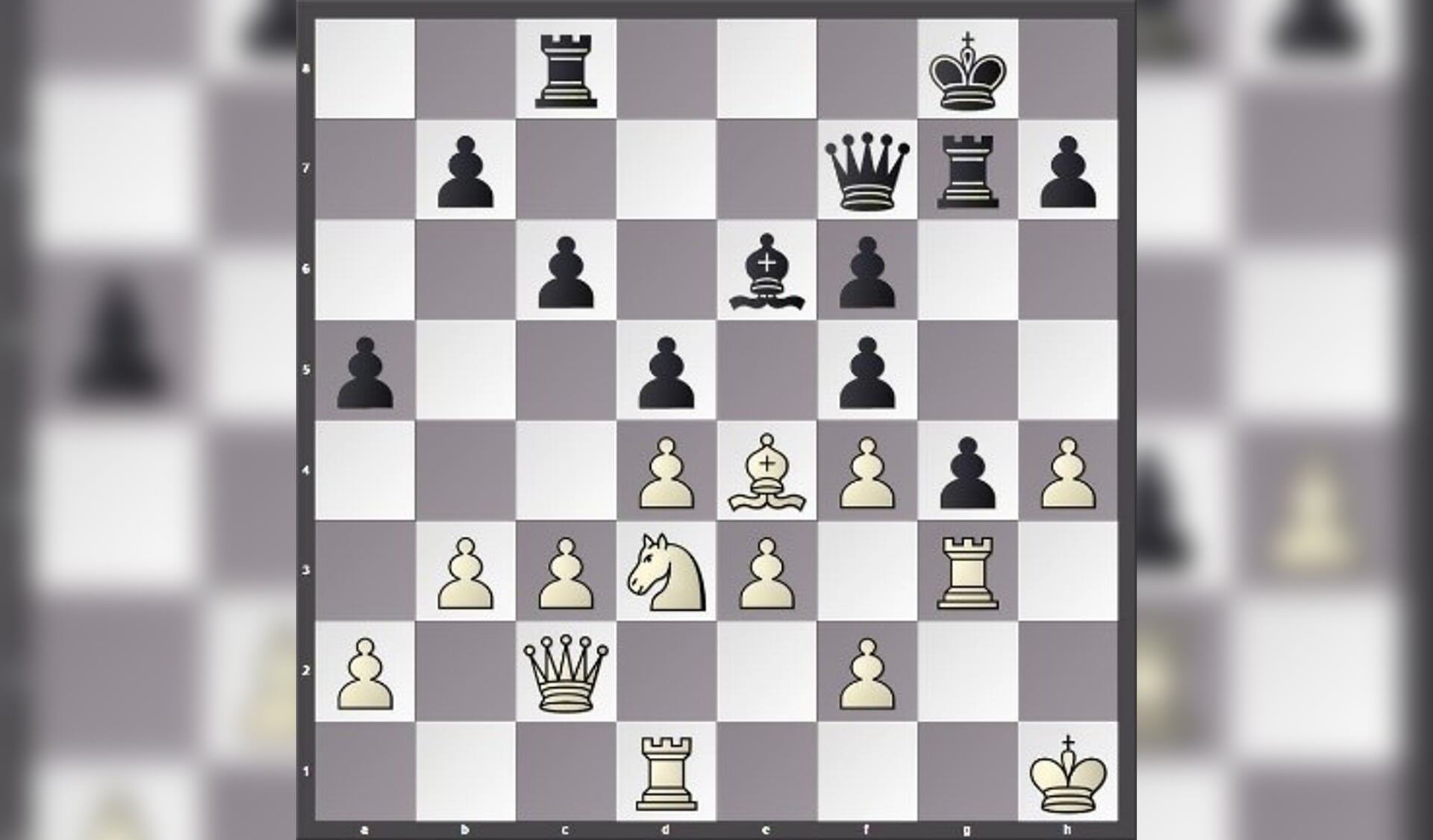 Kano Gelukkig Wrak Leren schaken op afstand - Het nieuws uit Halsteren en de Zuidwesthoek