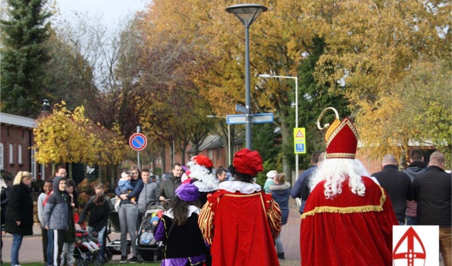 Sinterklaas in Lepelstraat.