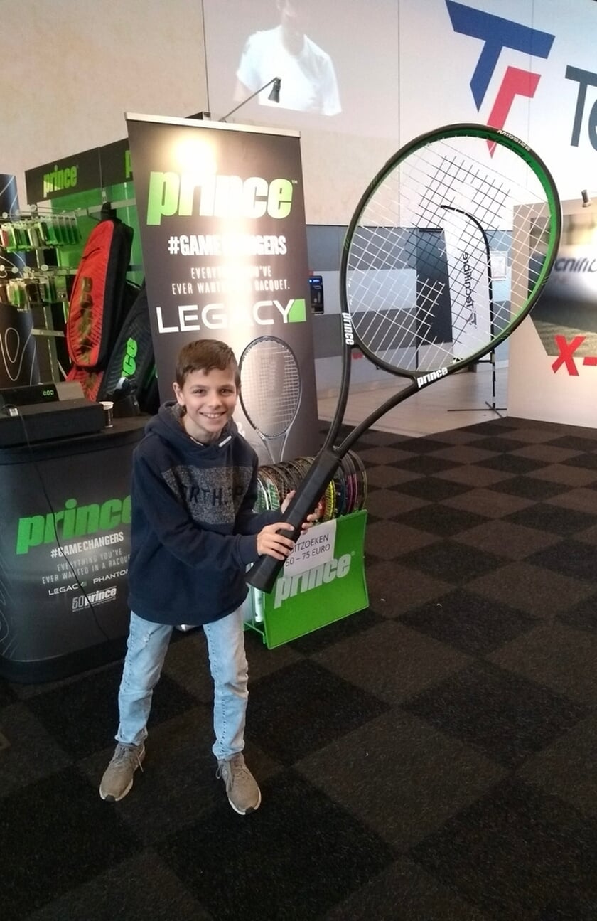 <p>Aaron, 12 jaar, van TV Mattemburgh.</p>