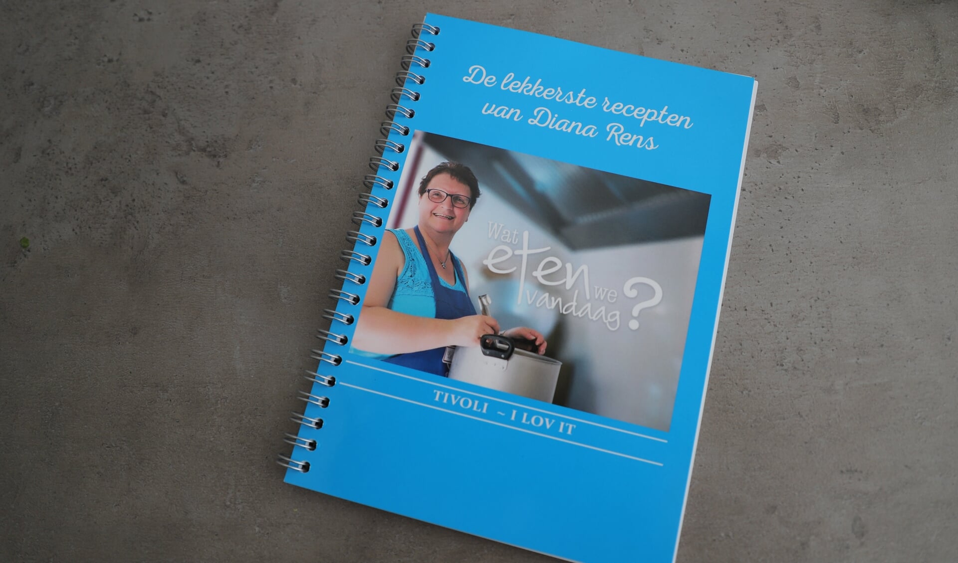 Er is ook een receptenboekje van Diana Rens verkrijgbaar.