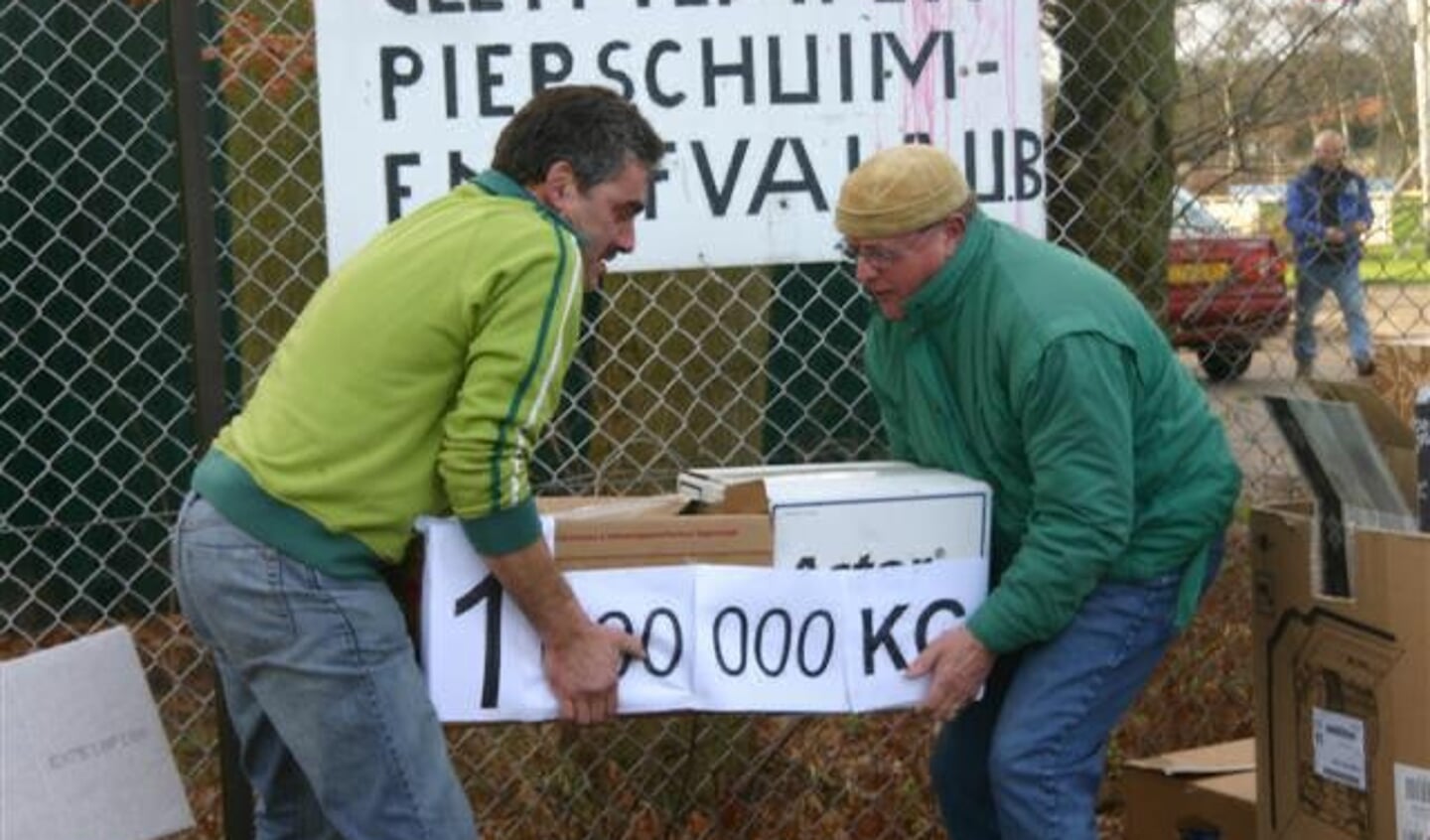 1.000.000 kilo in 2007 voor John Bogers en Ger van Tilburg.