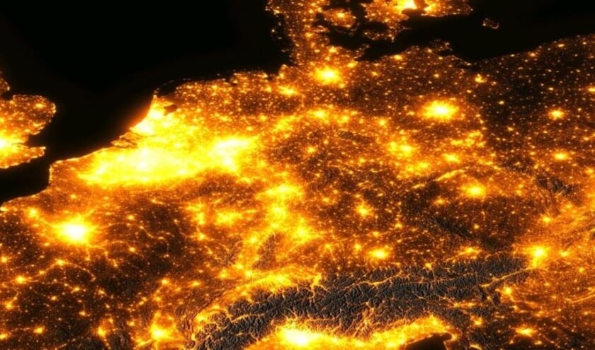 <p>Nacht van de Nacht; zo licht is Nederland.</p>