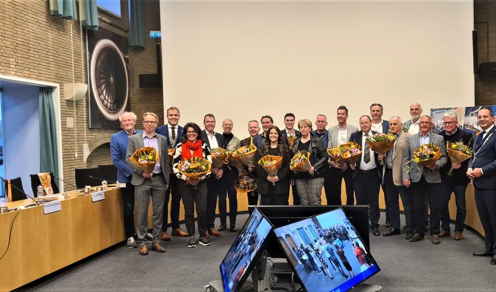 Installatie nieuwe gemeenteraad Woensdrecht