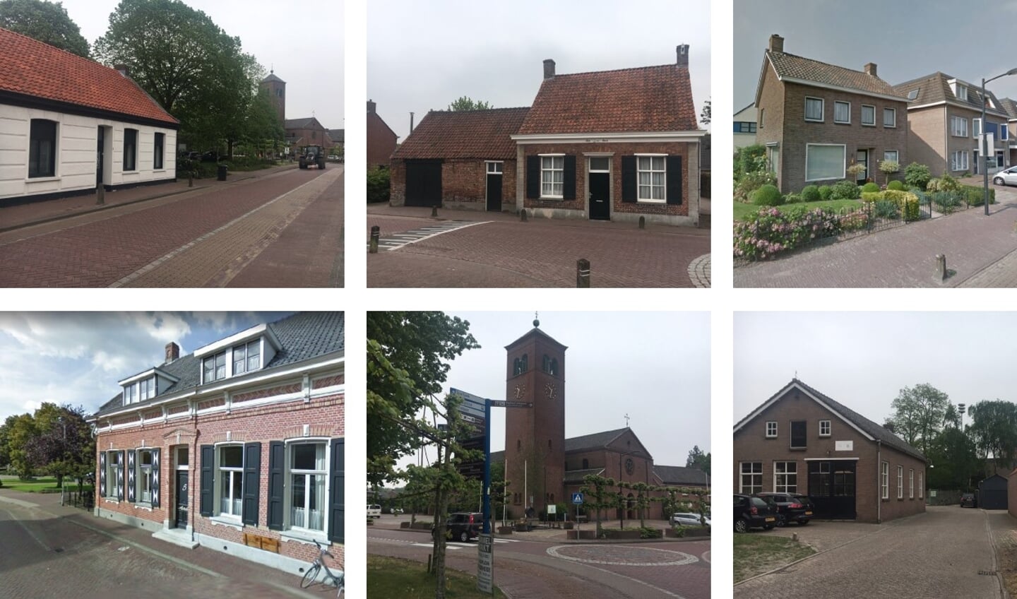 Bestaande situatie Bergsestraat Huijbergen