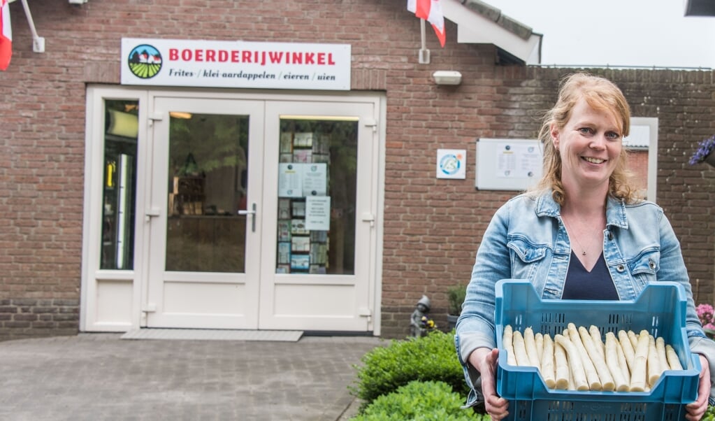  Marion van Eekelen van de Telersvereniging Brabantse Wal Asperges.