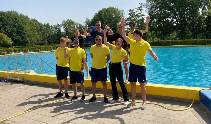 <p>Team zwembad De Melanen.</p>  
