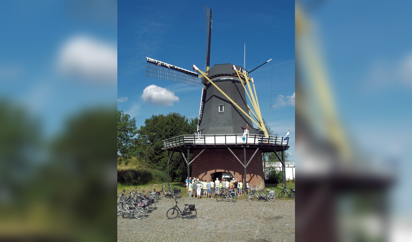 Bezoek aan molen De Assumburg. 