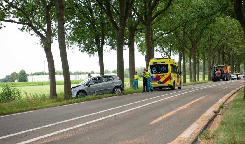 Ongeval door verloren lading graag op weg tussen Lepelstraat en Steenbergen.  