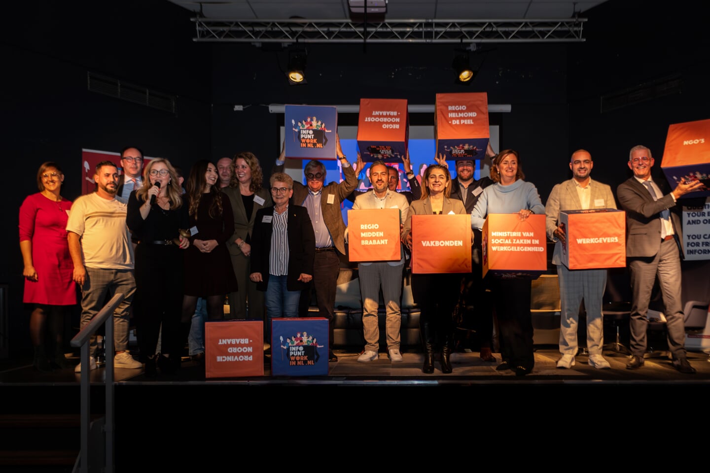 Informatiepunten voor arbeidsmigranten.