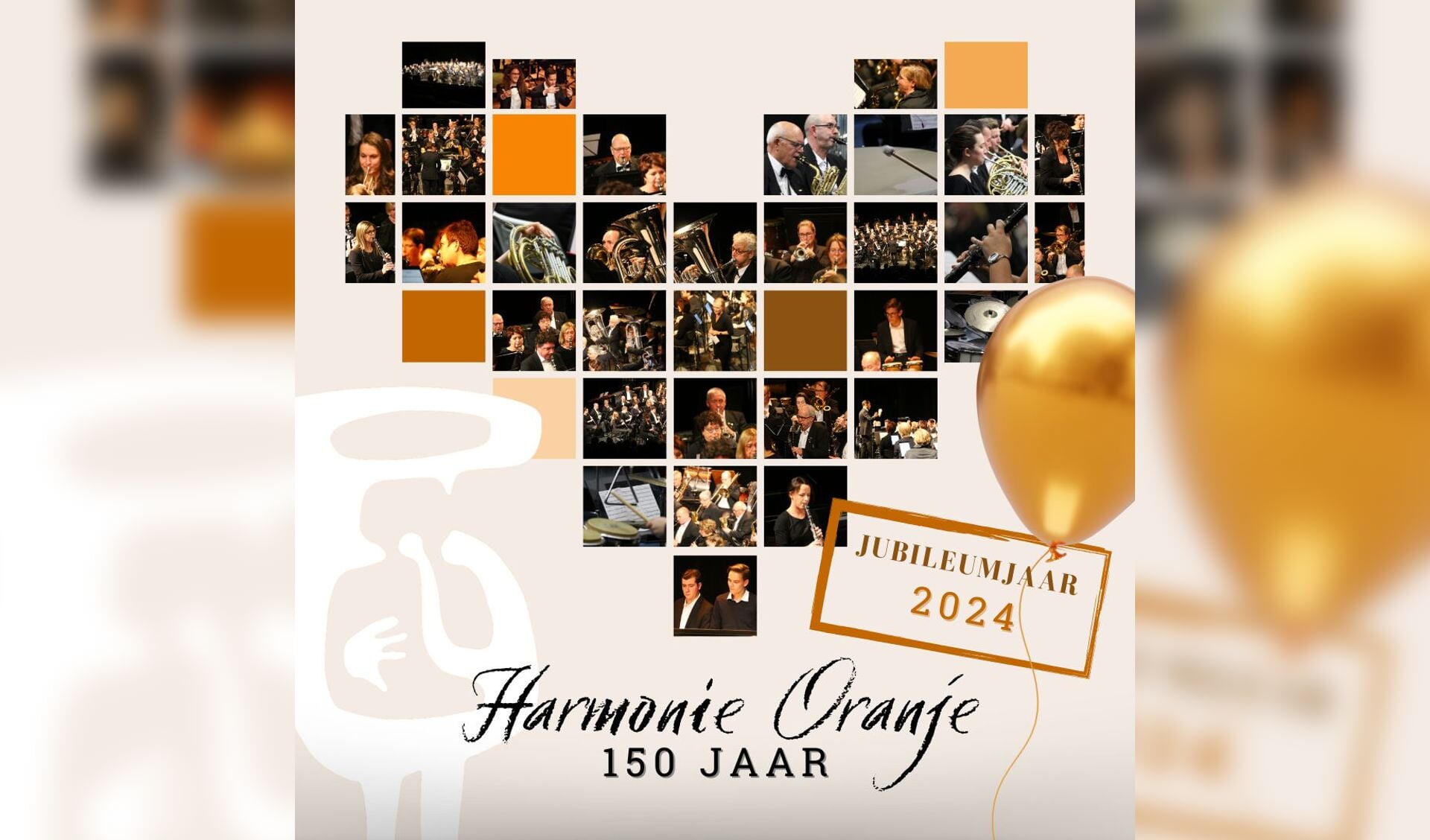 Jubileumjaar Harmonie Oranje