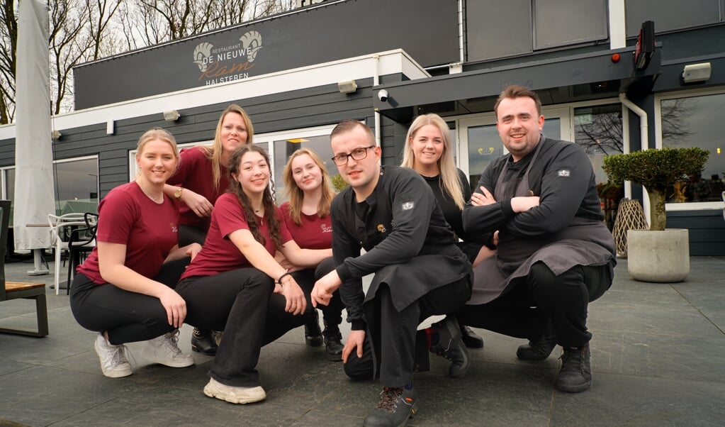 Het team van Restaurant De Nieuwe Ram (Foto: Iris photoshoots).