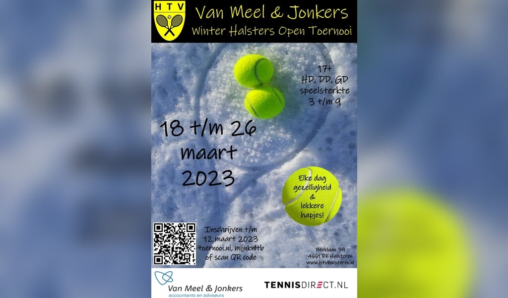 WinterHOT bij de Halsterse Tennis Vereniging