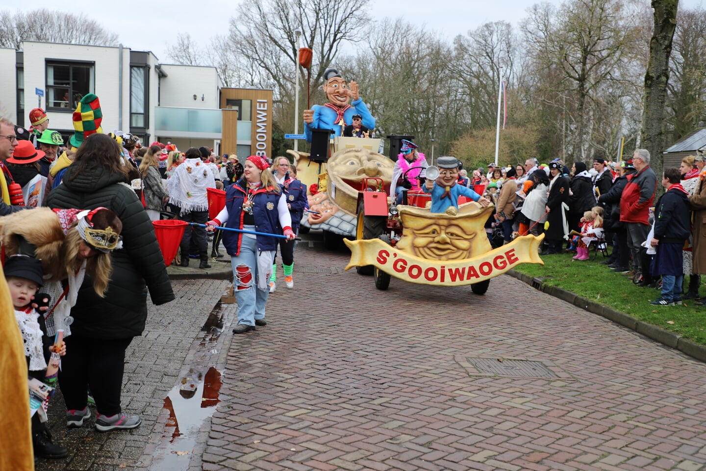 Carnaval Braobanse Wal optocht Halsteren.