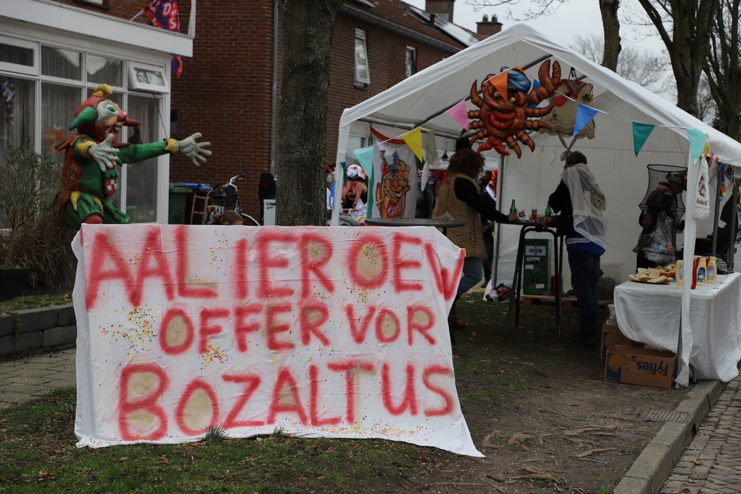 Carnaval Braobanse Wal optocht Halsteren.